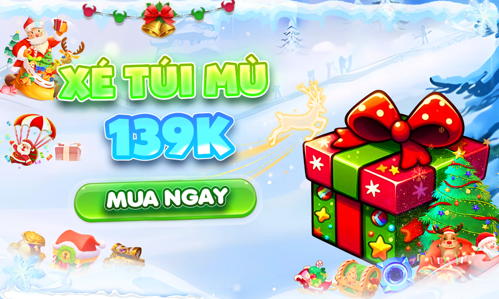Túi Mù Noel 139K ( 100% Trắng Thông Tin )
